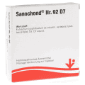 SANOCHOND Nr.92 D 7 Ampullen – Bild 1