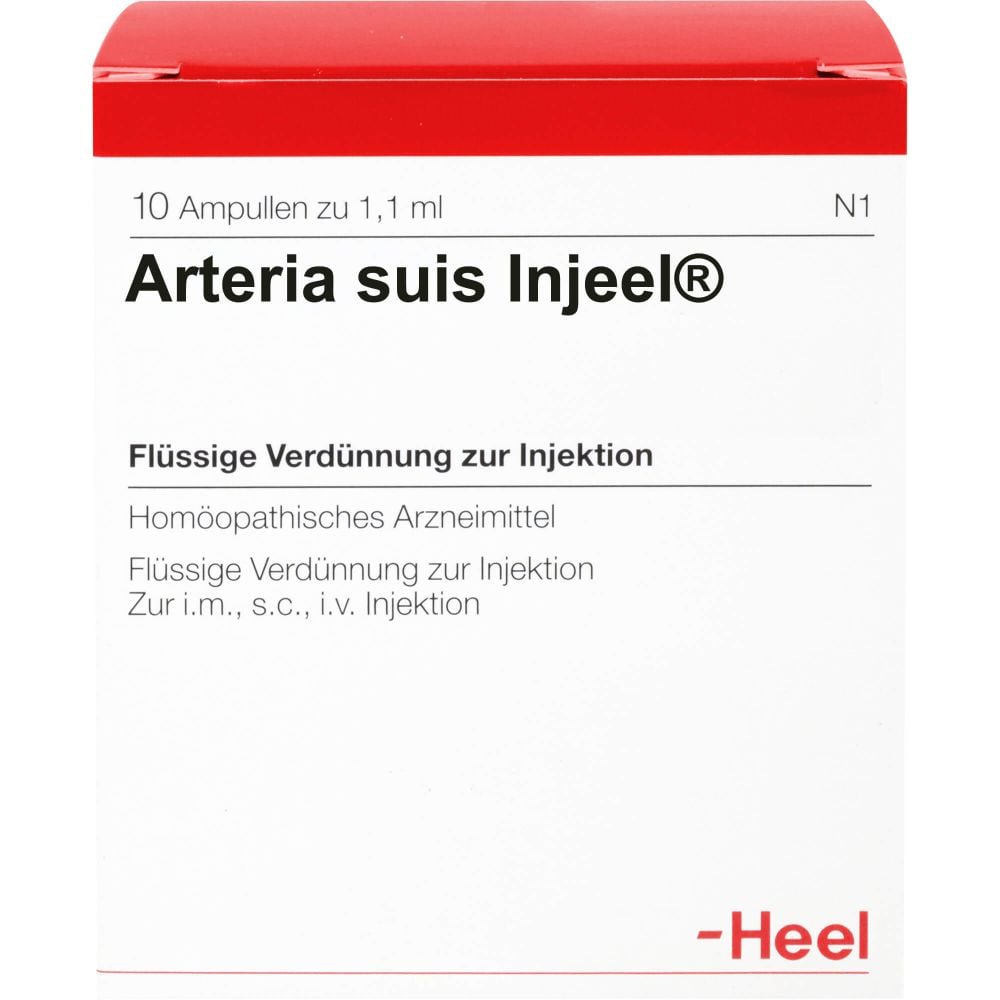 ARTERIA SUIS Injeel Ampullen