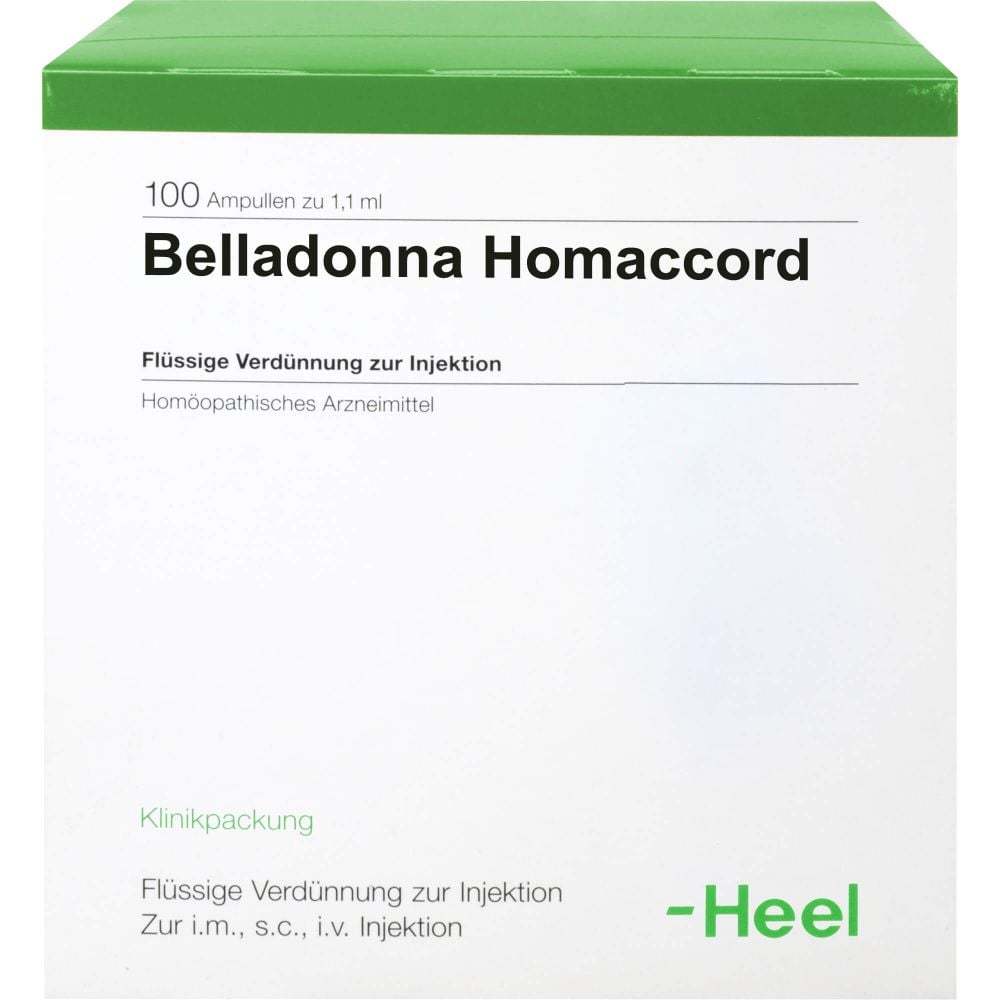 BELLADONNA HOMACCORD Ampullen