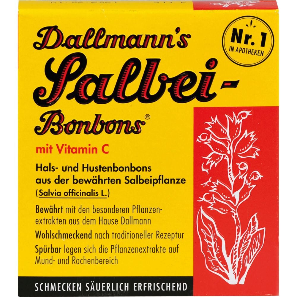 DALLMANN'S Salbei Bonbons m.Vit.C.