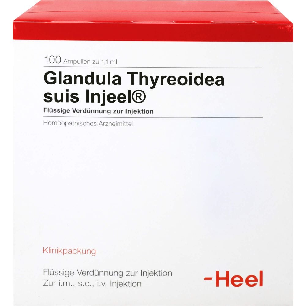 GLANDULA THYREOIDEA suis Injeel Ampullen
