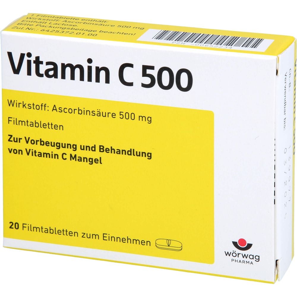 VITAMIN C 500 Filmtabletten