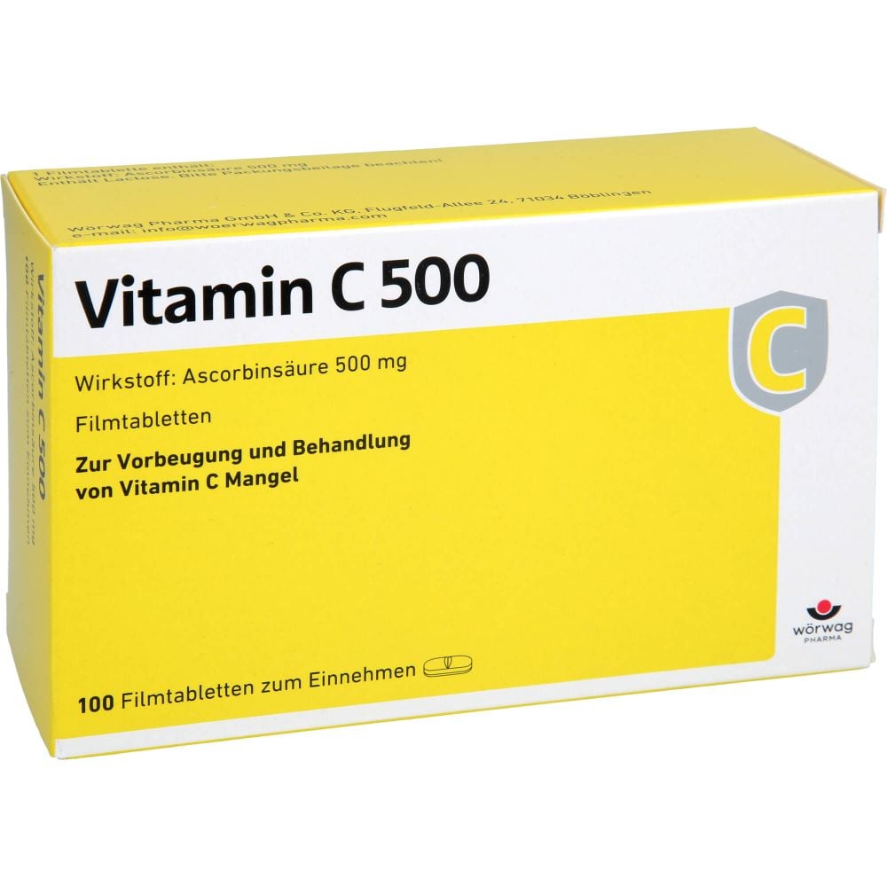 VITAMIN C 500 Filmtabletten