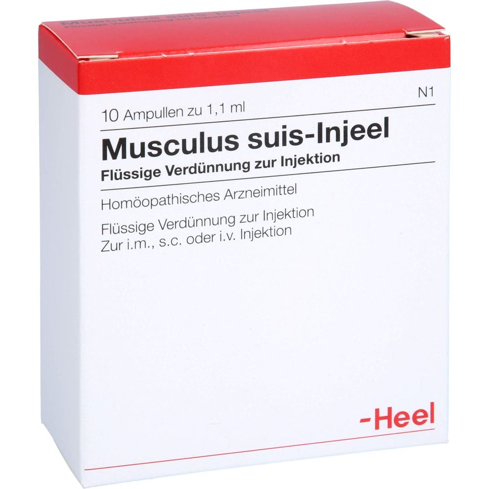 MUSCULUS SUIS Injeel Ampullen