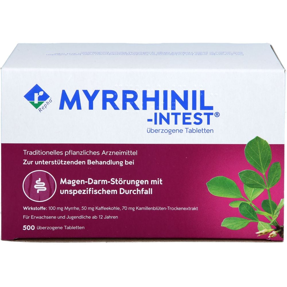MYRRHINIL INTEST überzogene Tabletten
