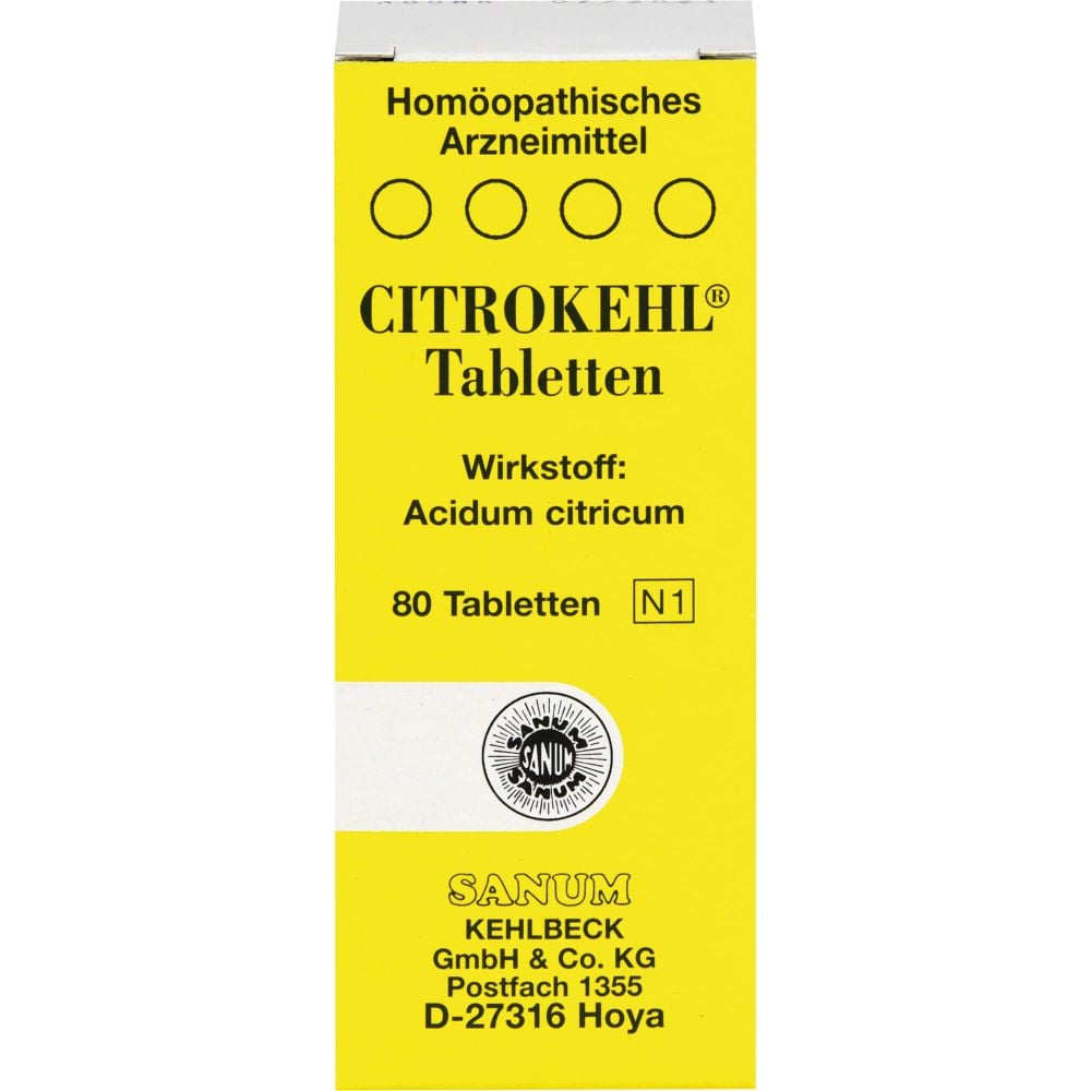 CITROKEHL Tabletten