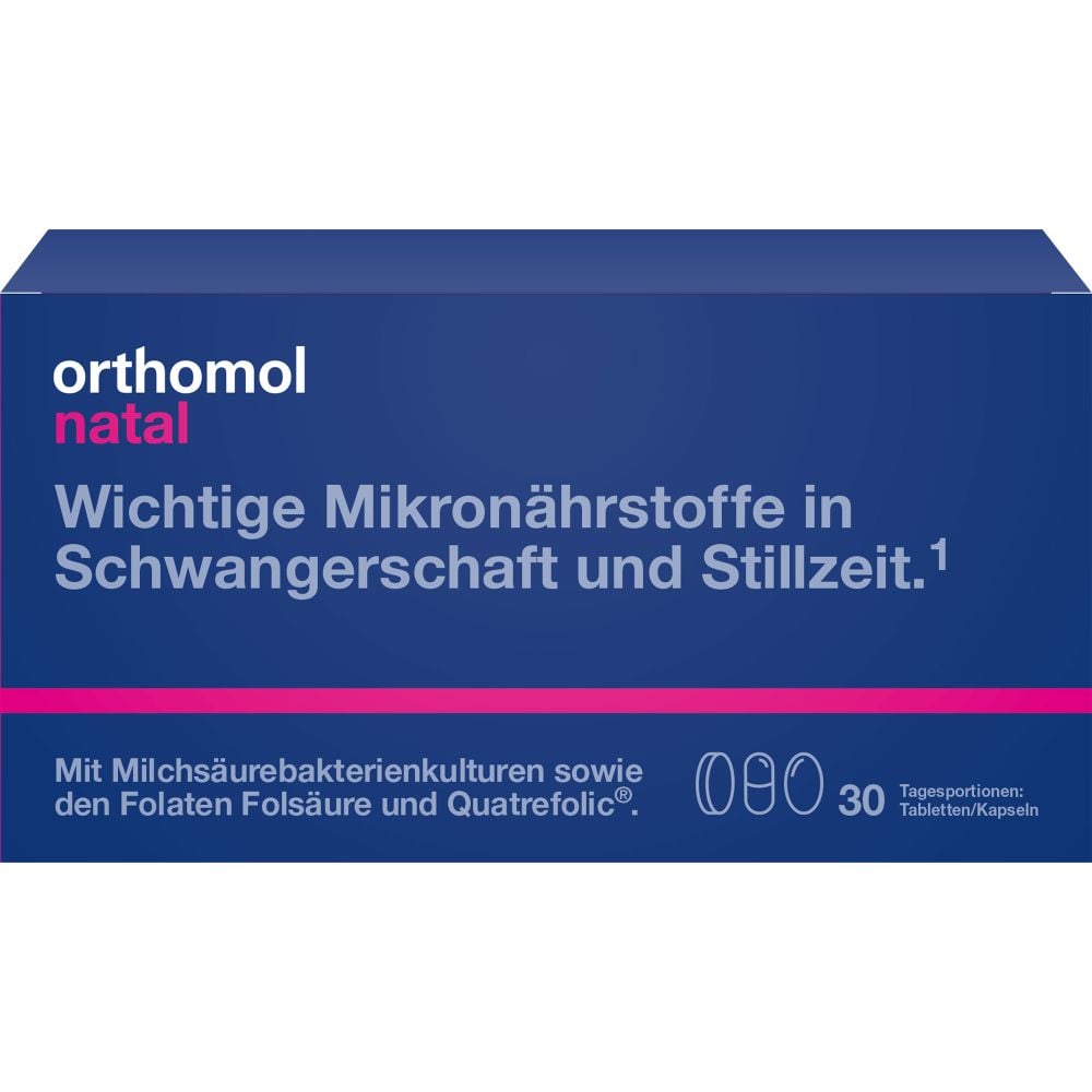 ORTHOMOL Natal Tabletten/Kapseln Kombipackung