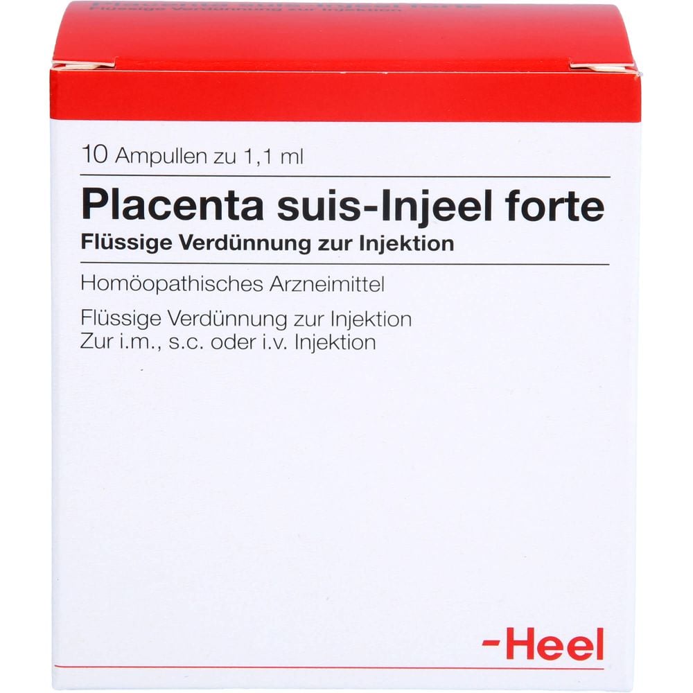 PLACENTA SUIS Injeel forte Ampullen