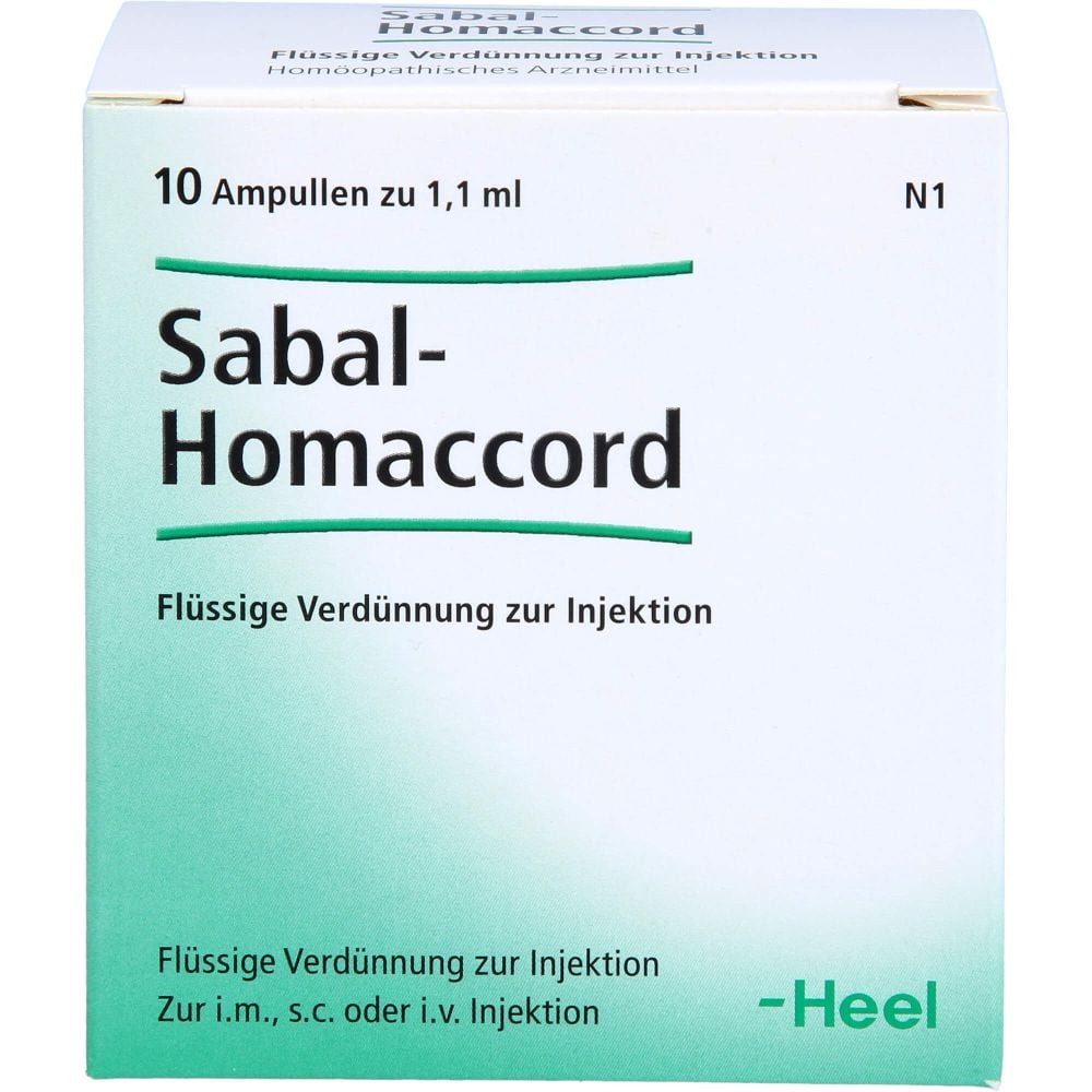 SABAL HOMACCORD Ampullen
