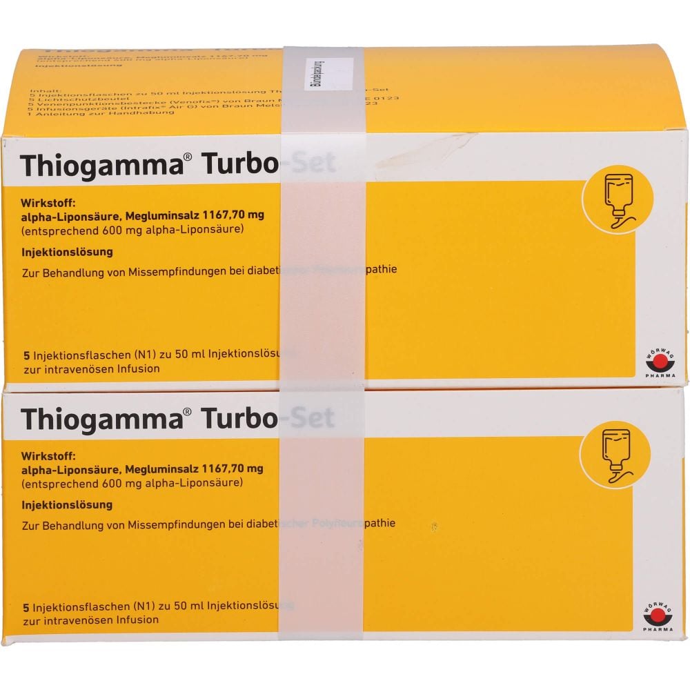 THIOGAMMA Turbo Set Injektionsflaschen