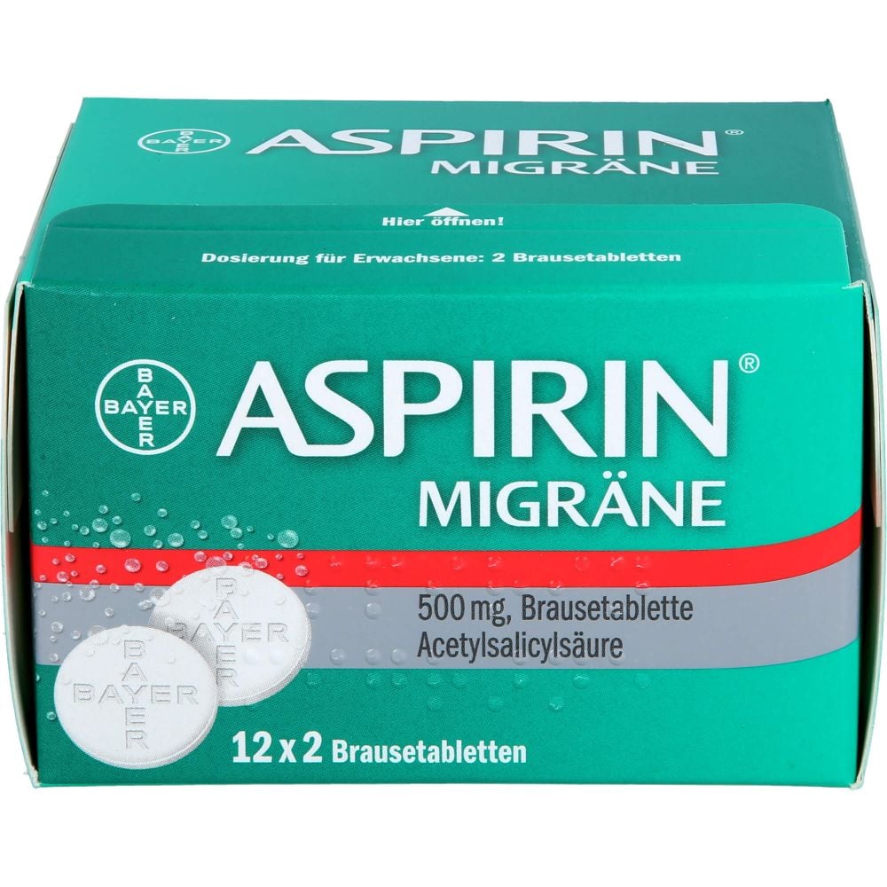 ASPIRIN MIGRÄNE 500 mg Brausetabletten