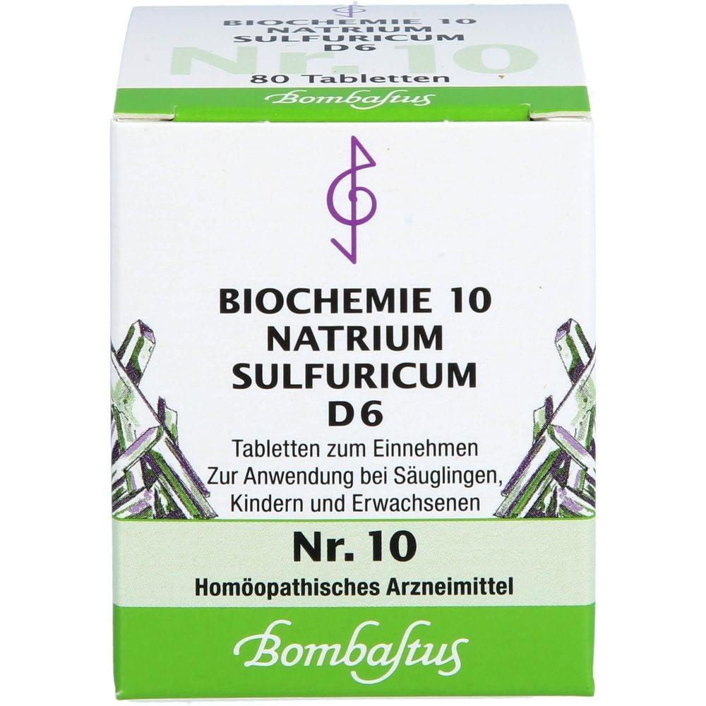 BIOCHEMIE 10 Natrium sulfuricum D 6 Tabletten