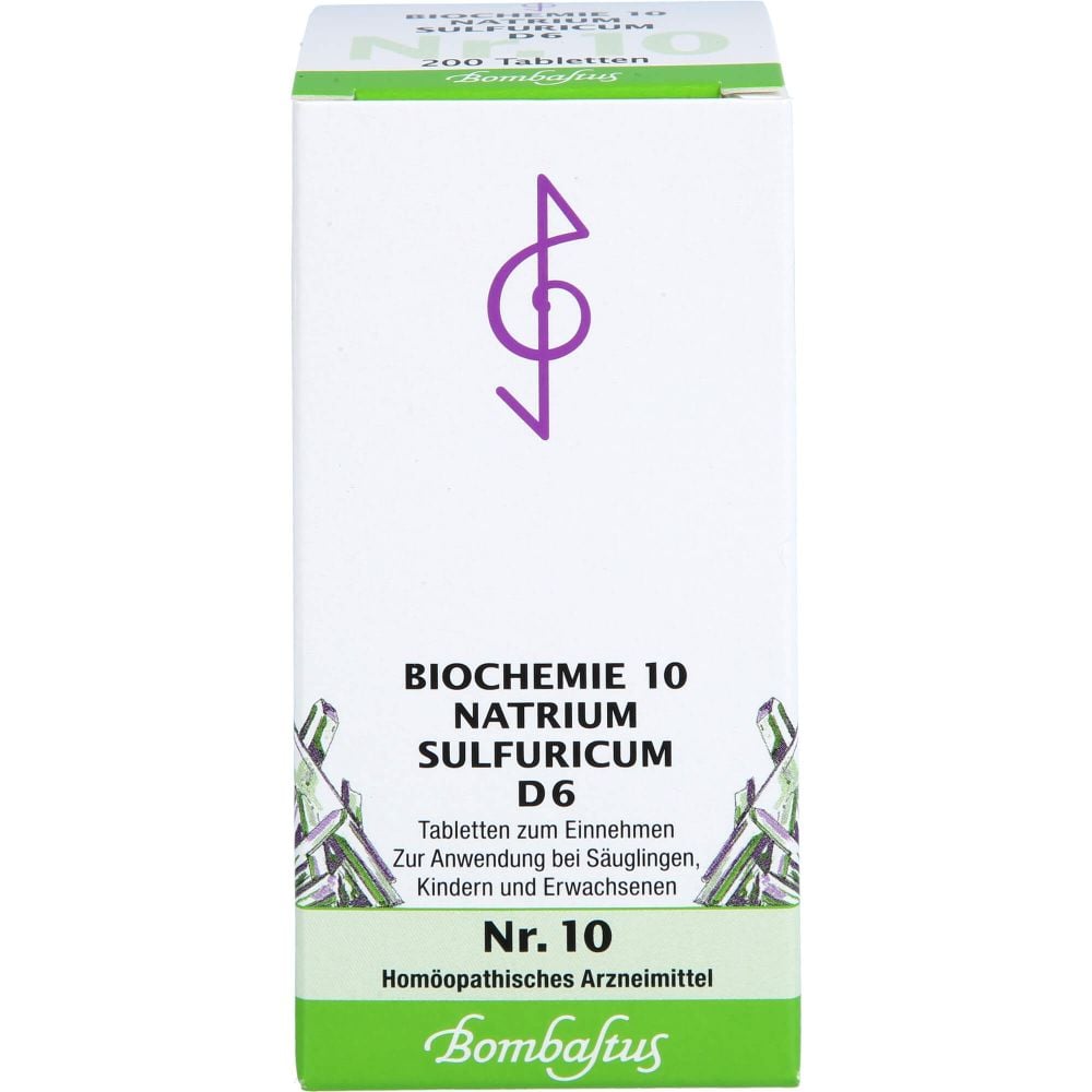 BIOCHEMIE 10 Natrium sulfuricum D 6 Tabletten