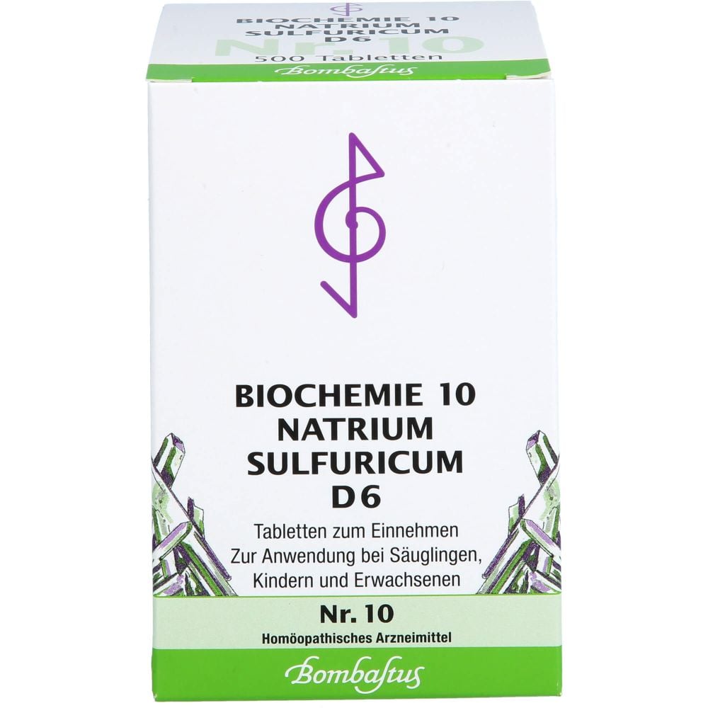 BIOCHEMIE 10 Natrium sulfuricum D 6 Tabletten