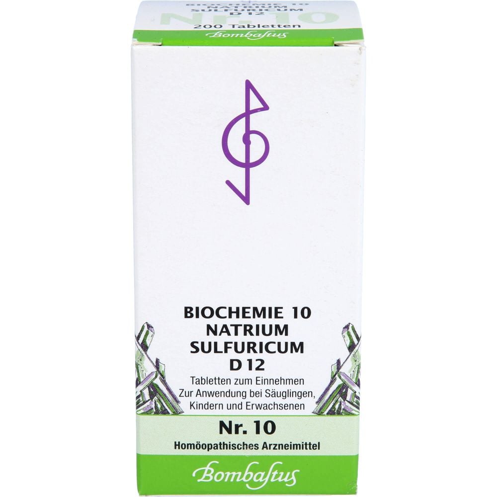BIOCHEMIE 10 Natrium sulfuricum D 12 Tabletten