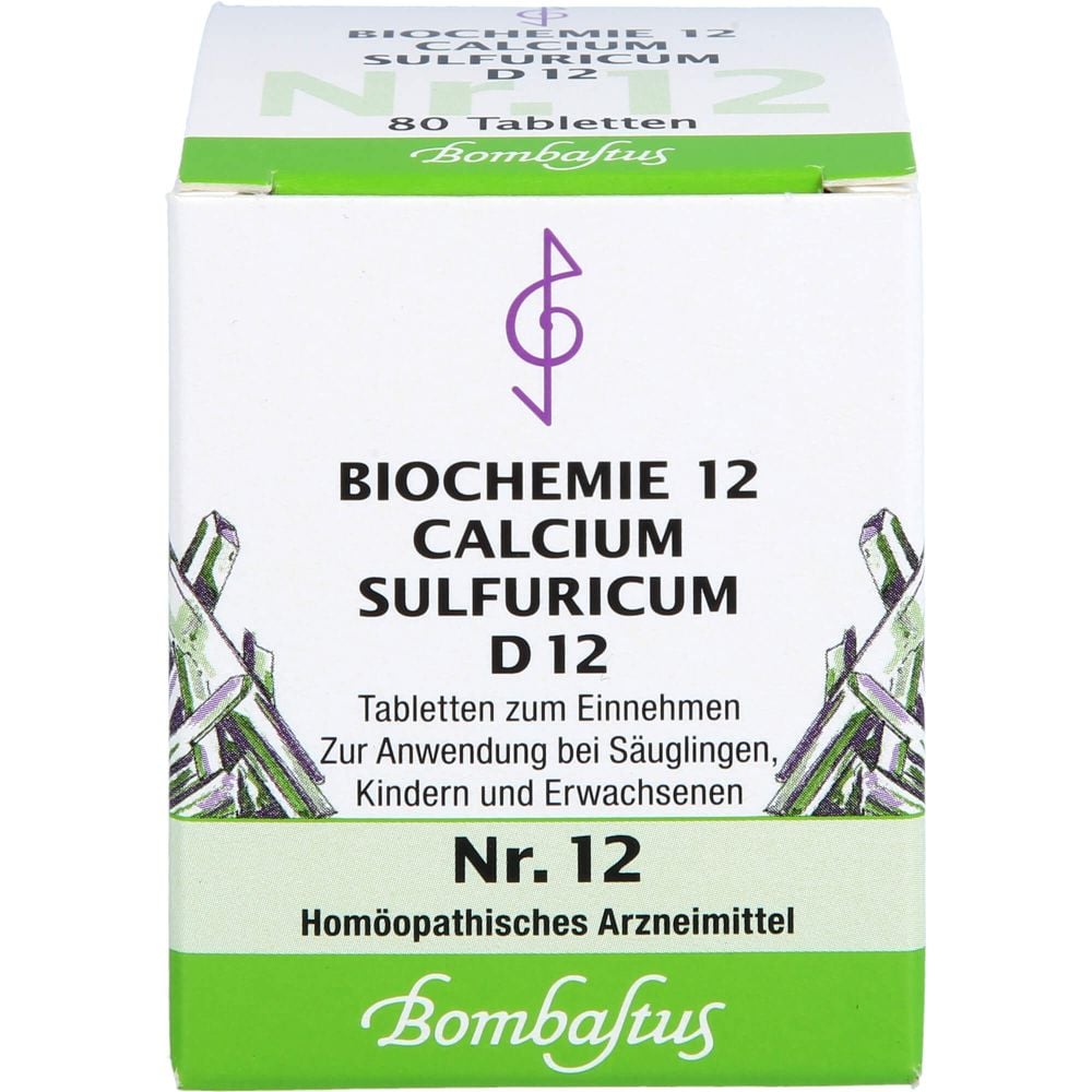 BIOCHEMIE 12 Calcium sulfuricum D 12 Tabletten