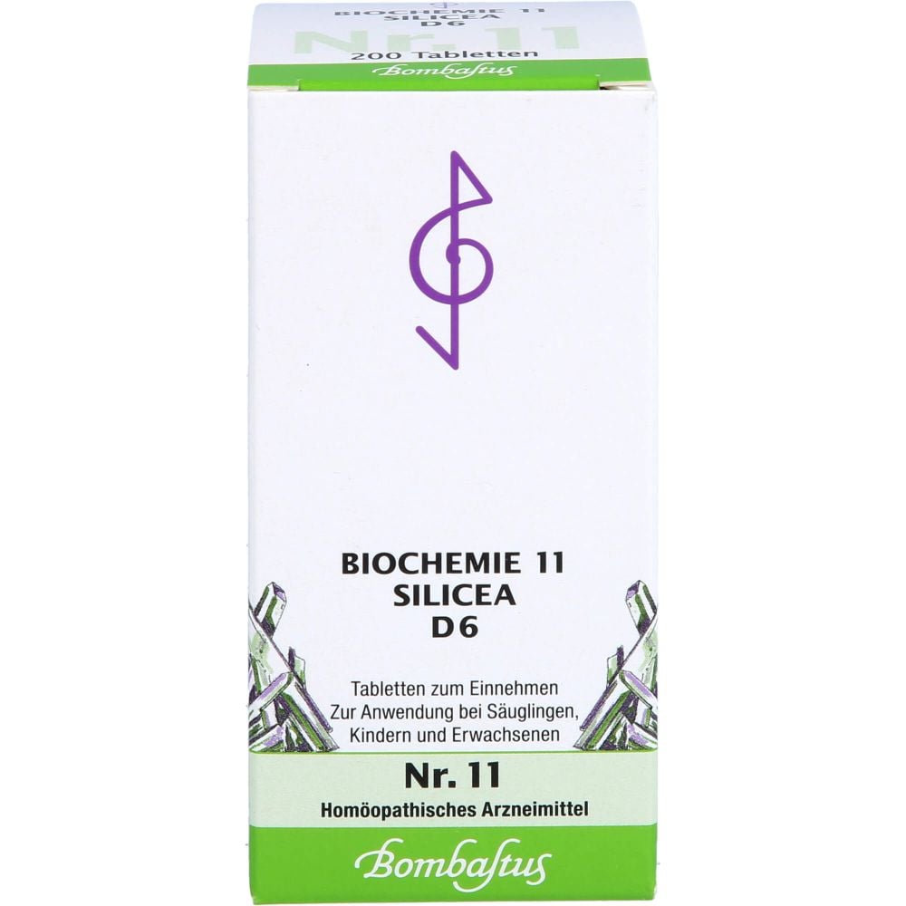 BIOCHEMIE 11 Silicea D 6 Tabletten