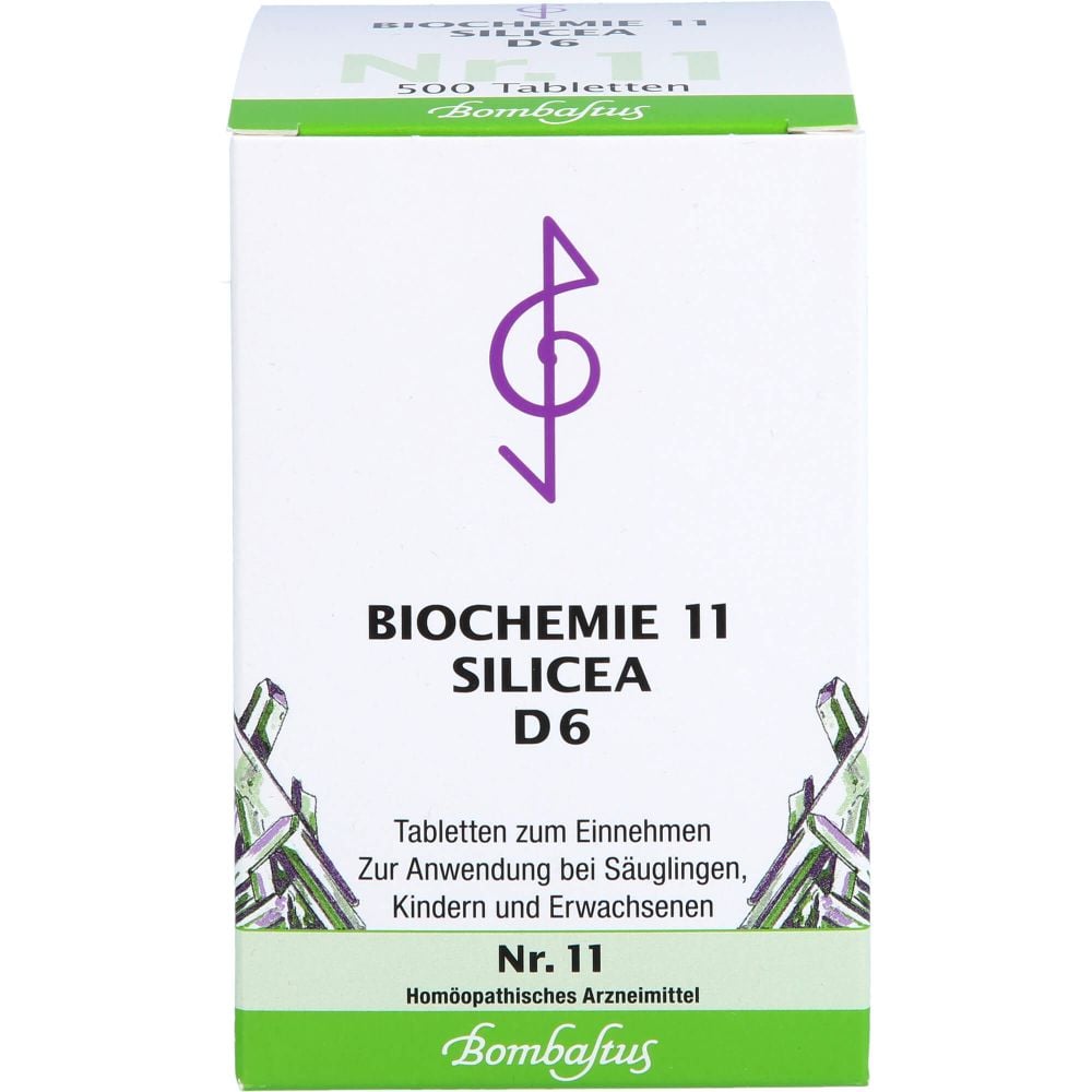 BIOCHEMIE 11 Silicea D 6 Tabletten