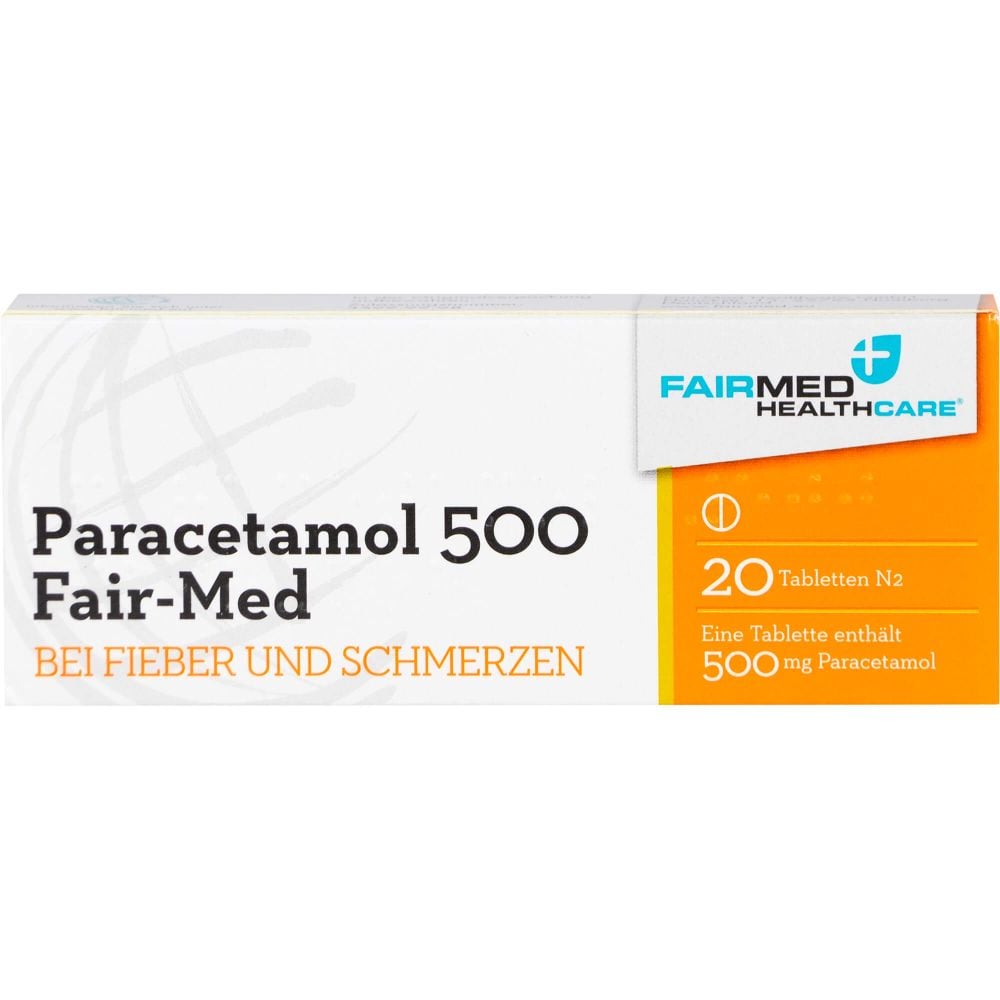 PARACETAMOL 500 Fair Med Tabletten