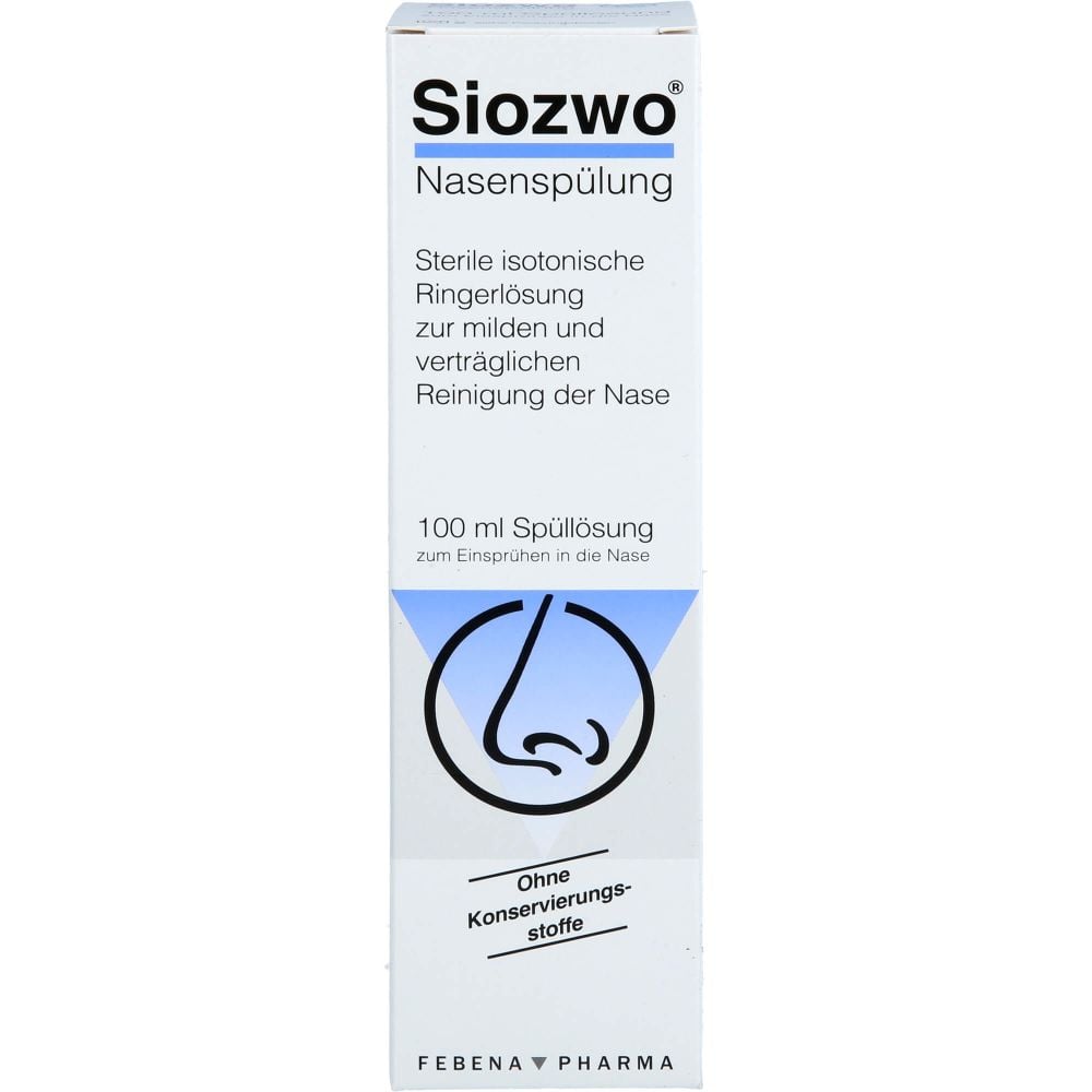 SIOZWO Nasenspülung Konservierungsstofffrei