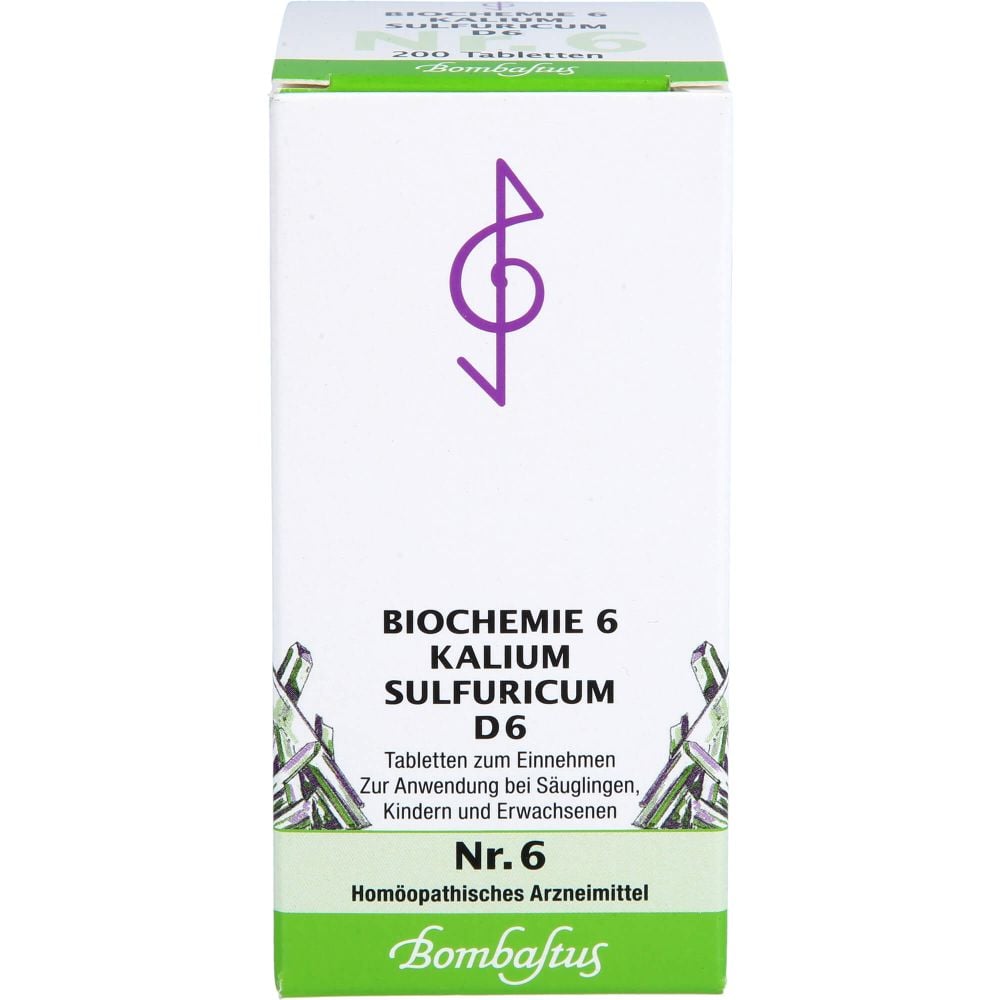 BIOCHEMIE 6 Kalium sulfuricum D 6 Tabletten