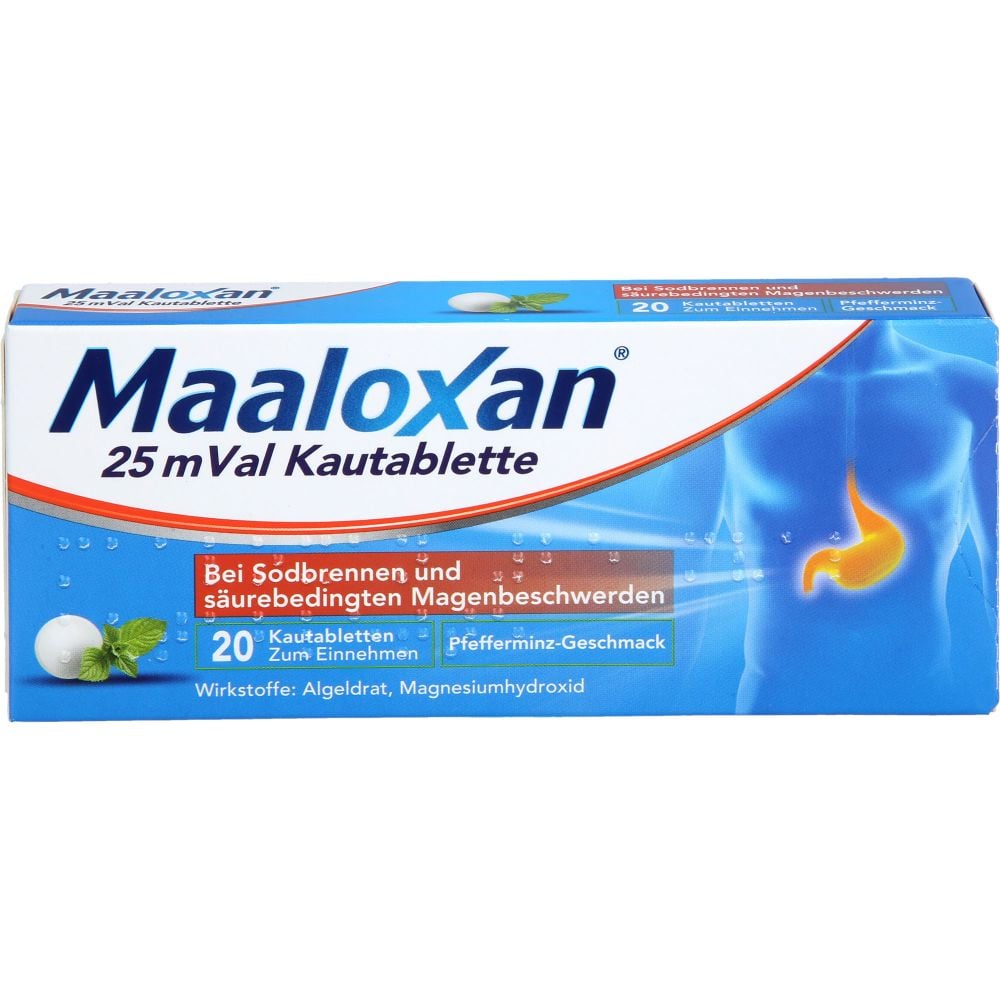 MAALOXAN 25 mVal Kautabletten