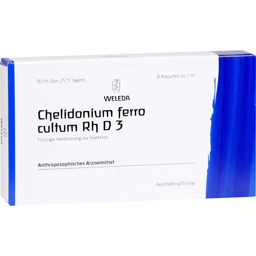 CHELIDONIUM FERRO cultum Rh D 3 Ampullen