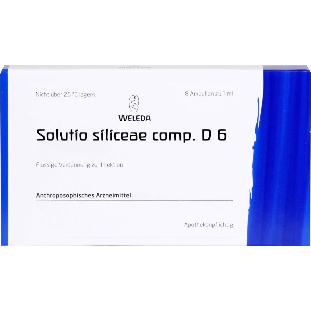 SOLUTIO SILICEAE comp.D 6 Ampullen