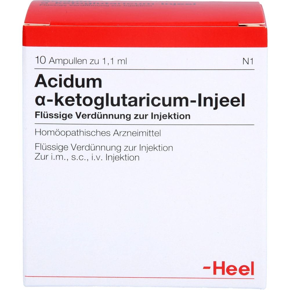 ACIDUM ALPHA-KETOGLUTARICUM Injeel Ampullen