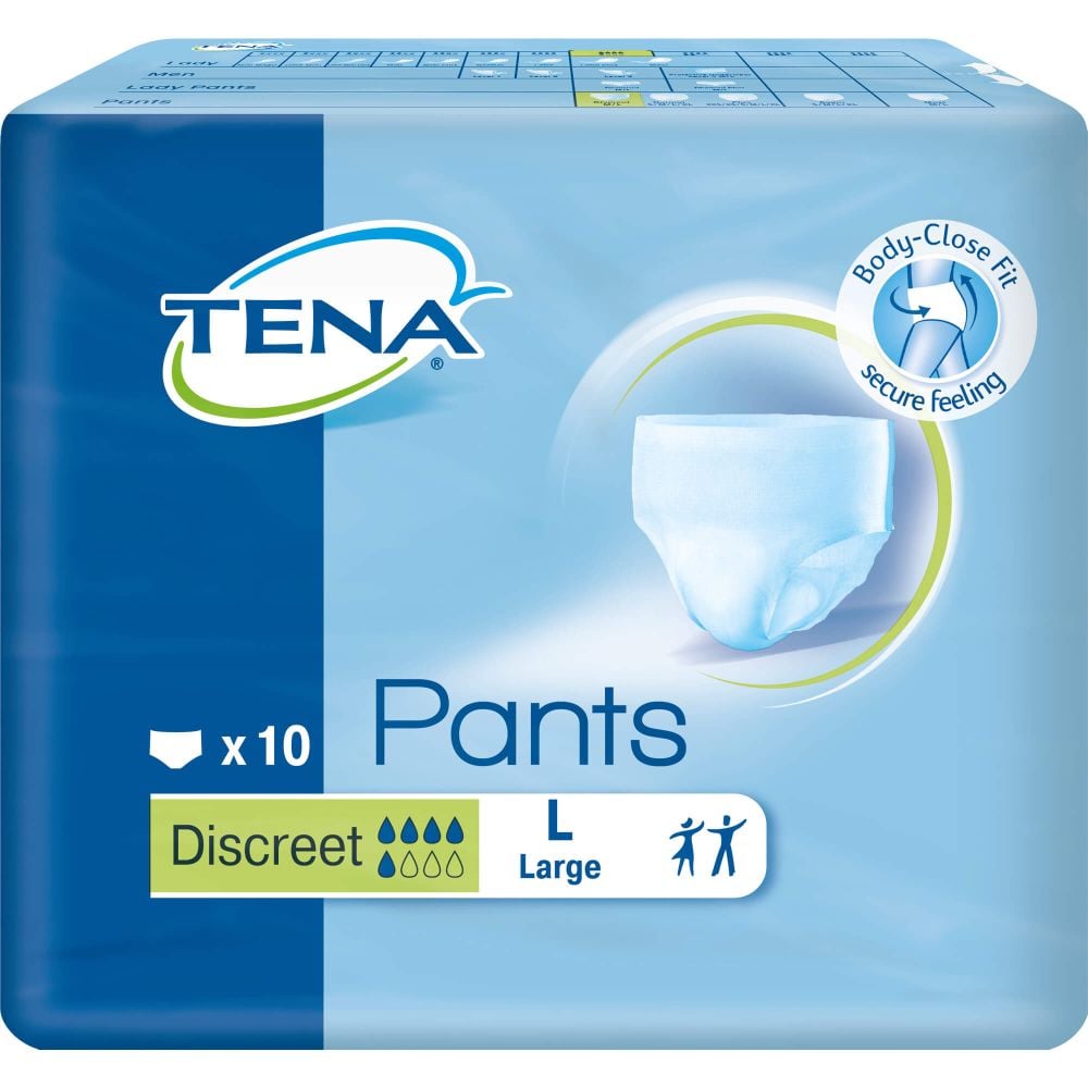 TENA PANTS Discreet L bei Inkontinenz