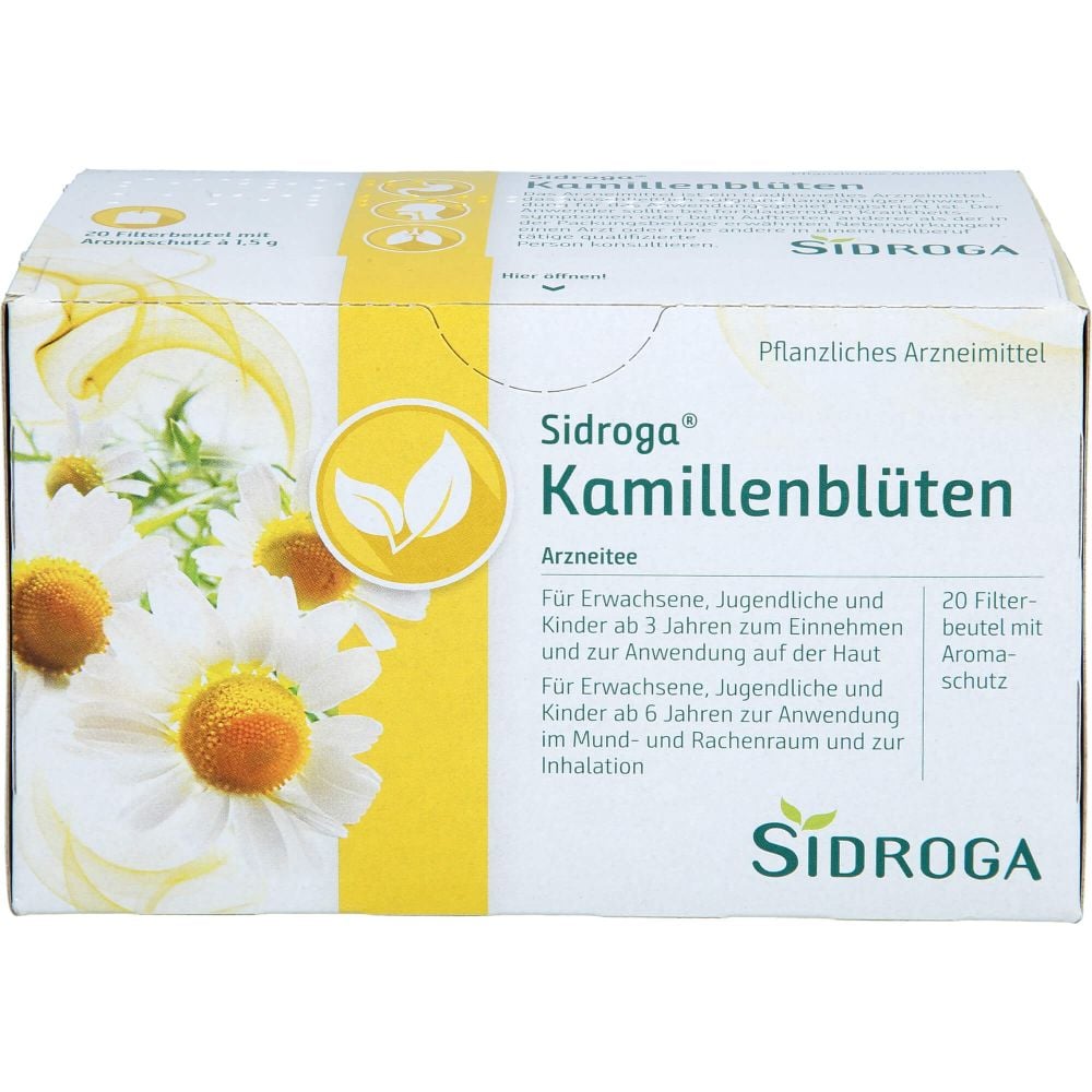 SIDROGA Kamillenblüten Tee Filterbeutel