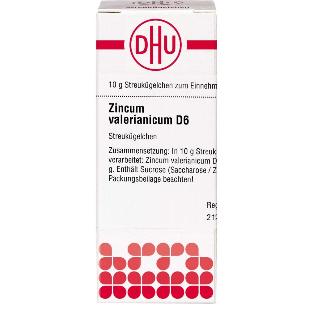 ZINCUM VALERIANICUM D 6 Globuli