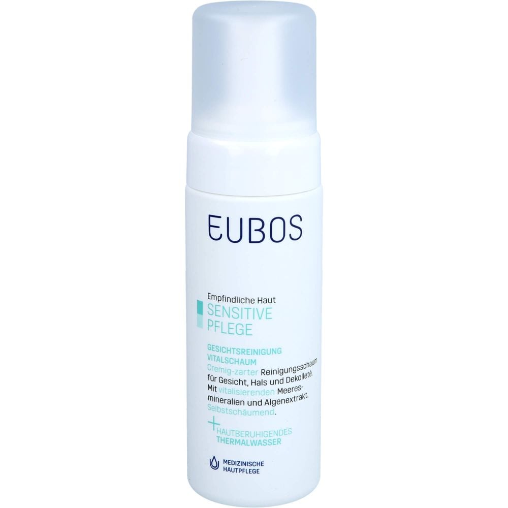 EUBOS SENSITIVE Pflege Vitalschaum Gesichtsreinig.