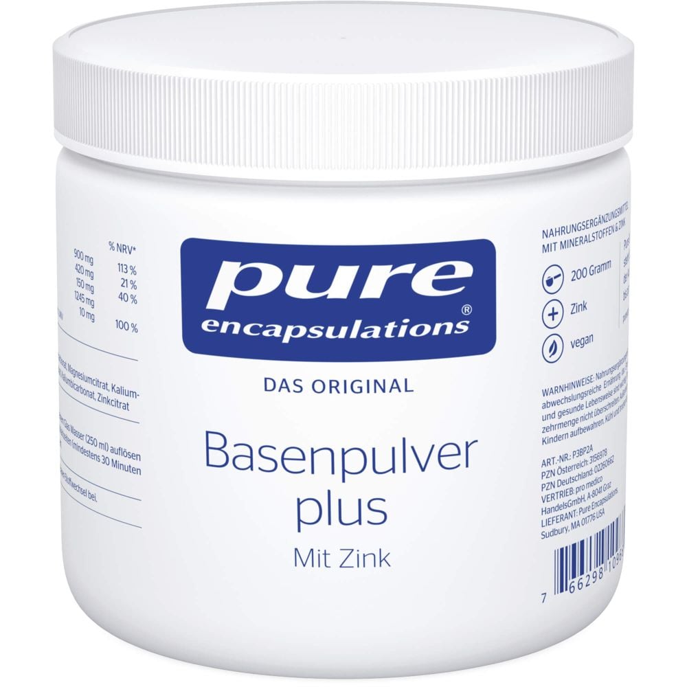 PURE ENCAPSULATIONS Basenpulver plus Pure 365 Plv.