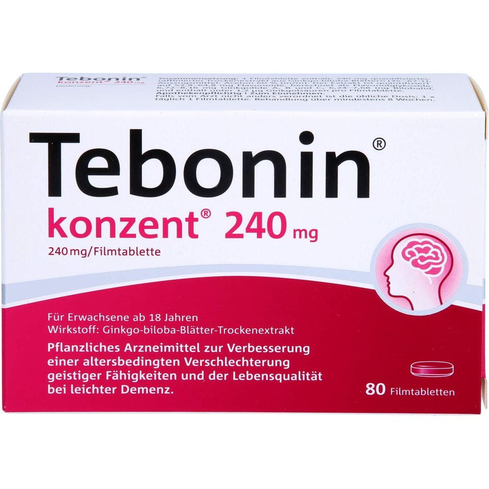 TEBONIN konzent 240 mg Filmtabletten