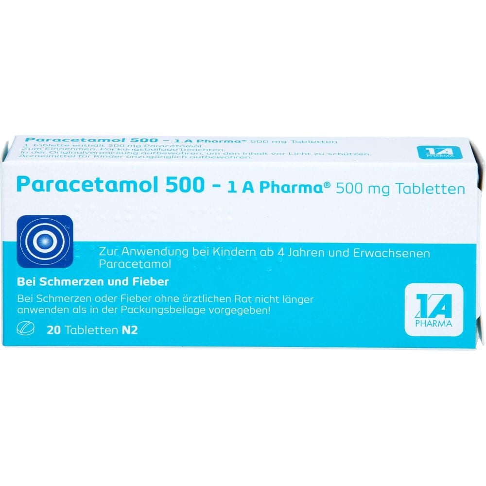 PARACETAMOL 500-1A Pharma Tabletten