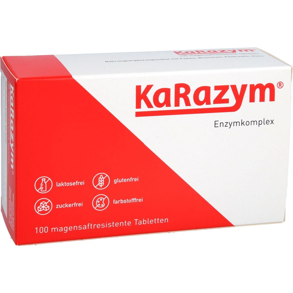 KARAZYM magensaftresistente Tabletten
