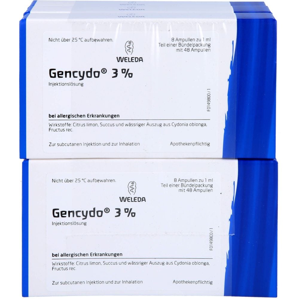 GENCYDO 3% Injektionslösung