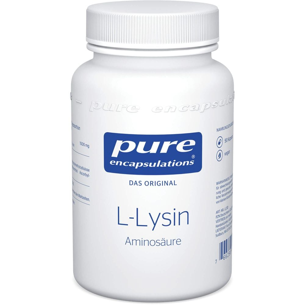 PURE ENCAPSULATIONS L-Lysin Kapseln
