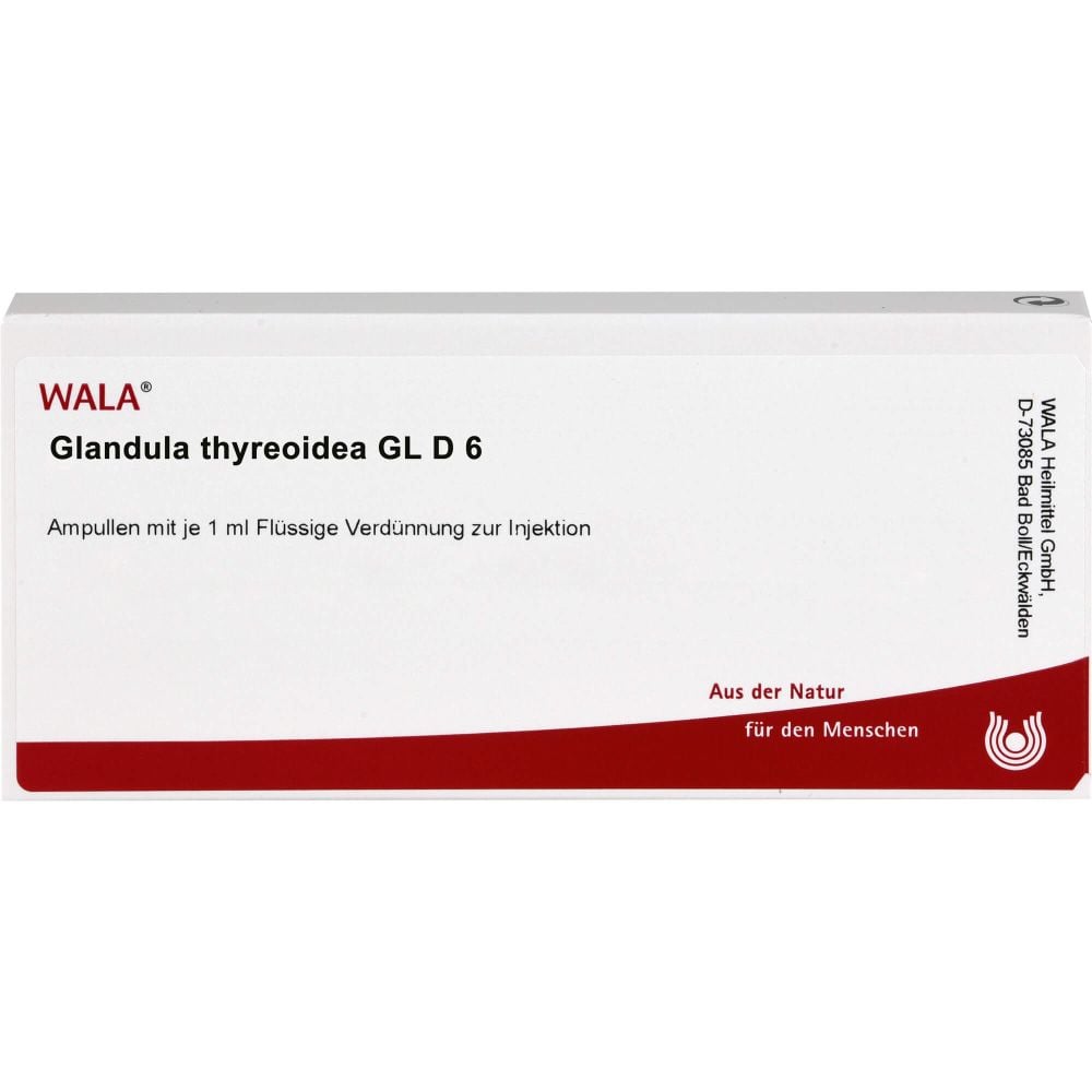 GLANDULA THYREOIDEA GL D 6 Ampullen