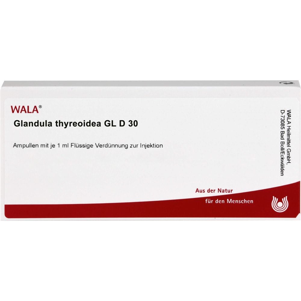 GLANDULA THYREOIDEA GL D 30 Ampullen