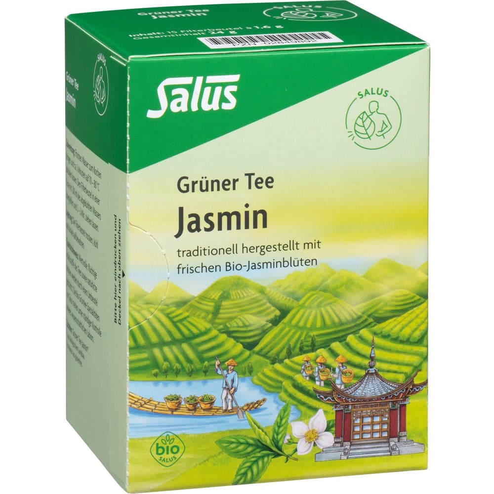 GRÜNER TEE Jasmin Bio Salus Filterbeutel