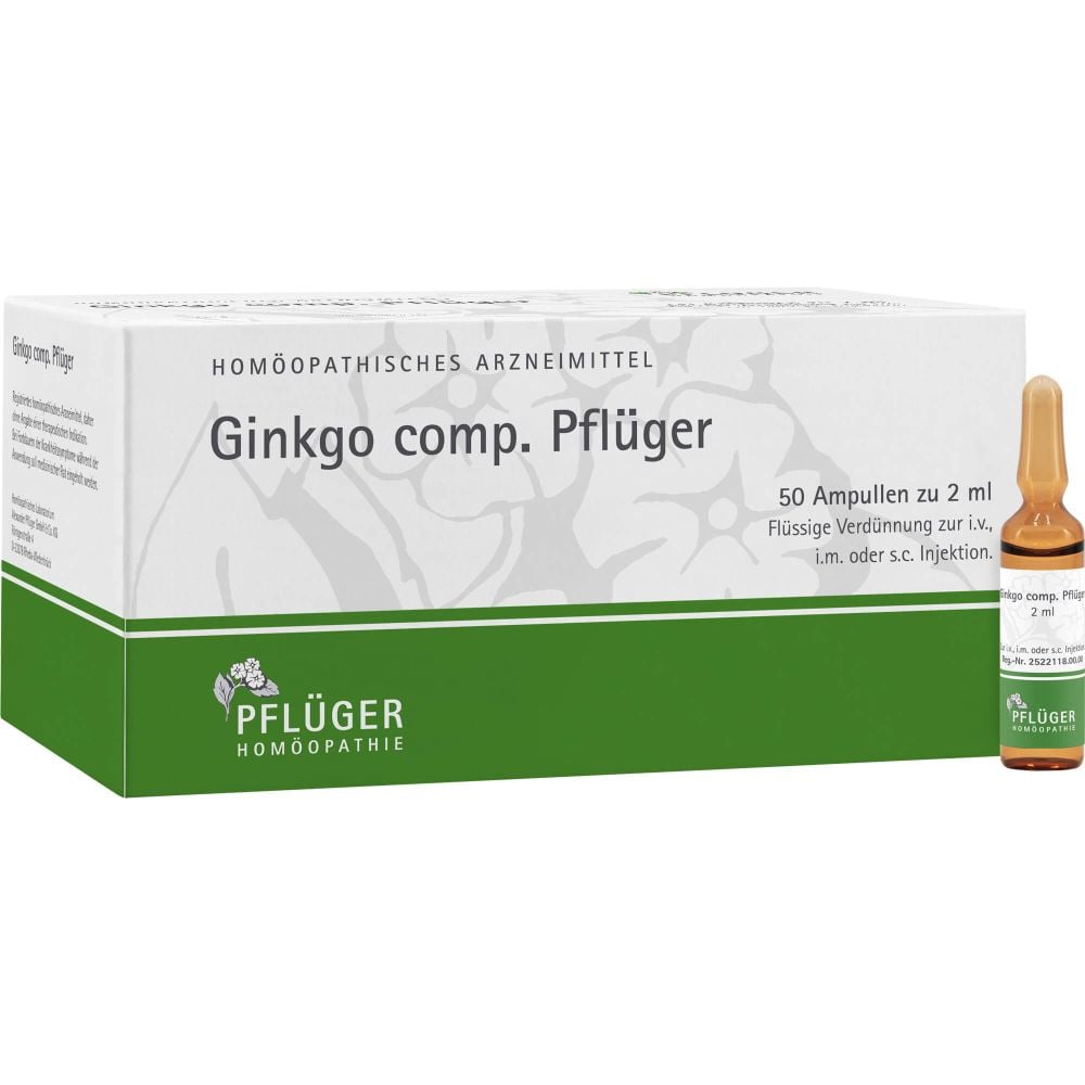 GINKGO COMP.Pflüger Ampullen