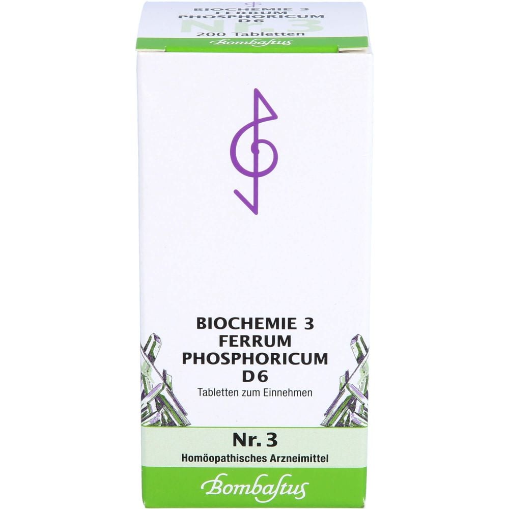 BIOCHEMIE 3 Ferrum phosphoricum D 6 Tabletten