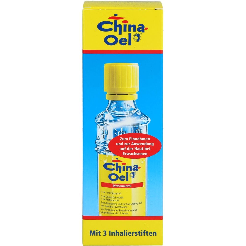 CHINA ÖL mit 3 Inhalatoren