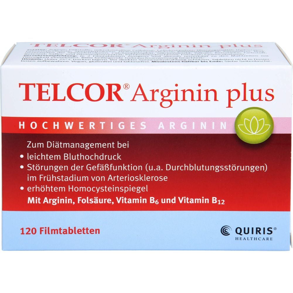 TELCOR Arginin plus Filmtabletten