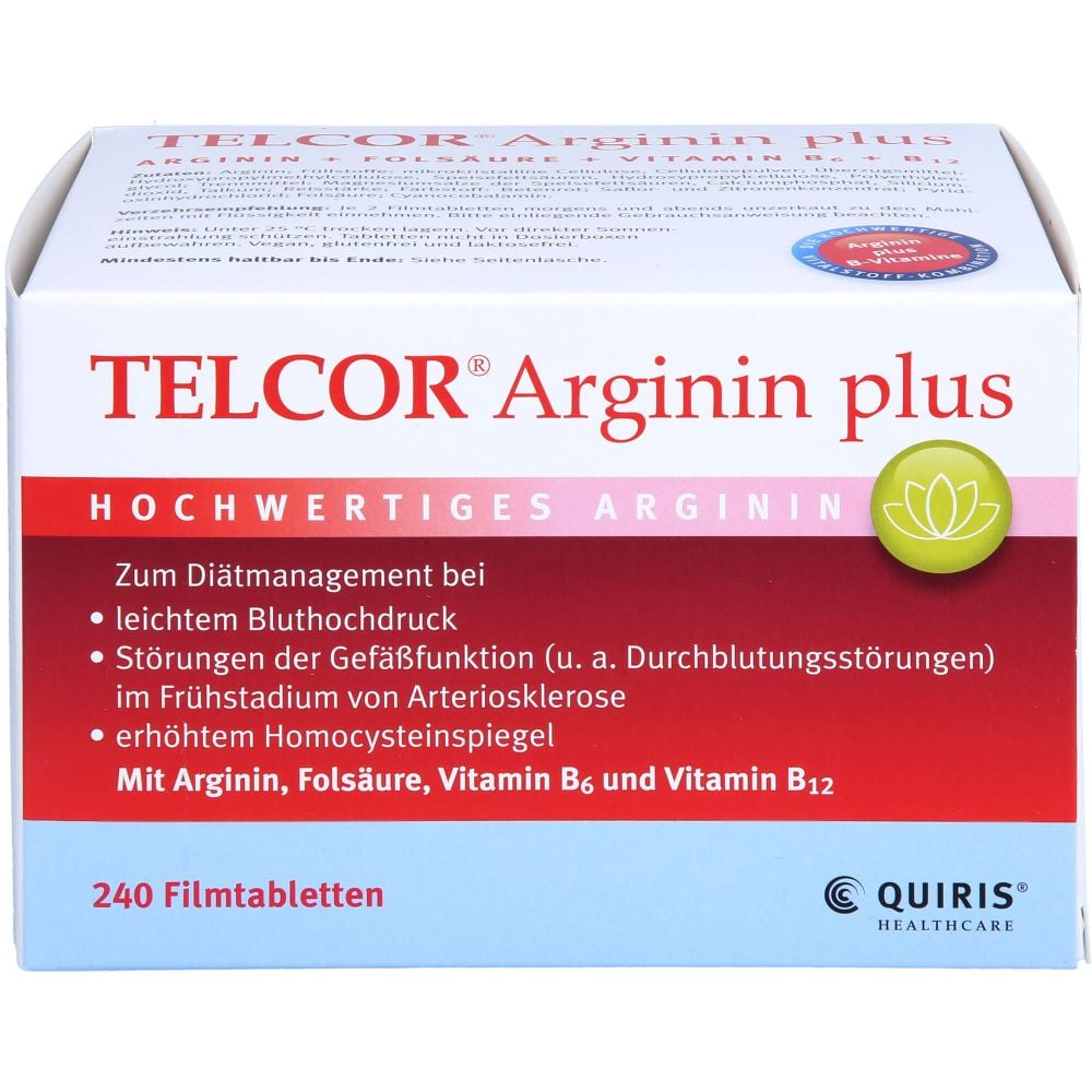 TELCOR Arginin plus Filmtabletten