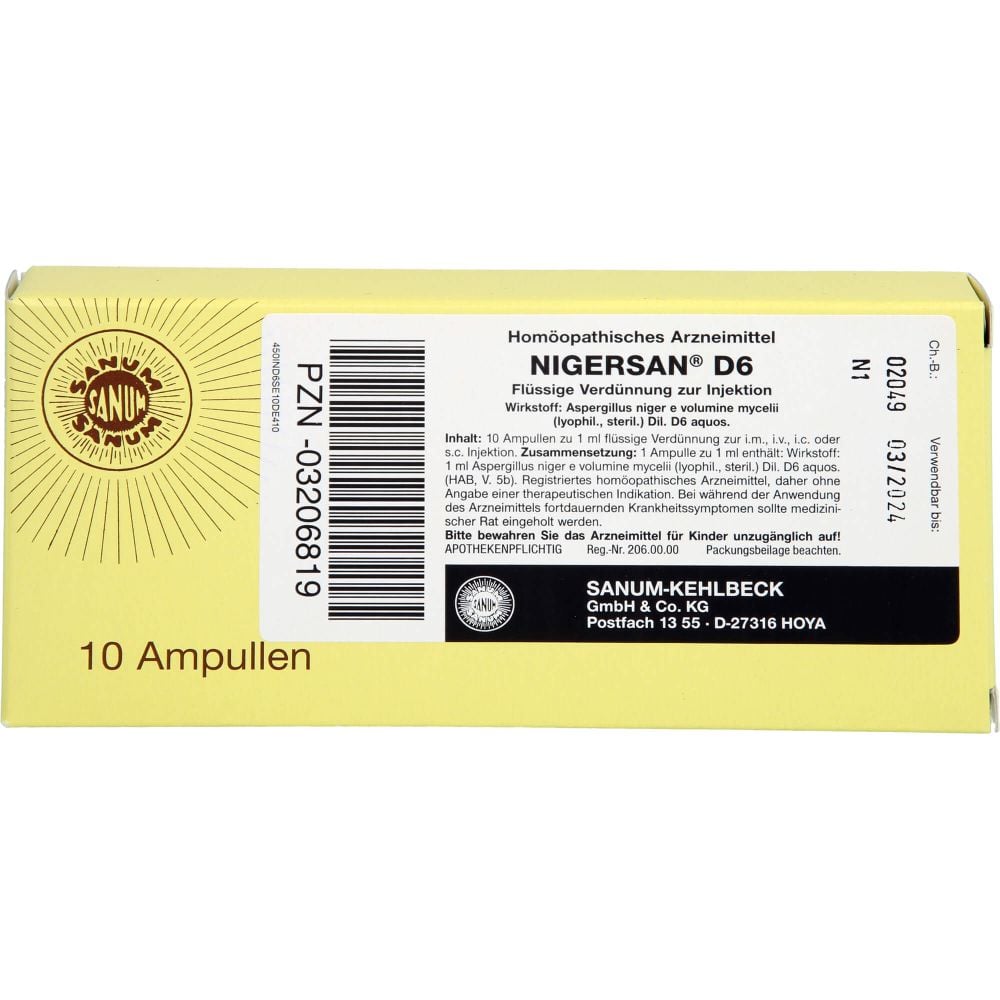 NIGERSAN D 6 Ampullen
