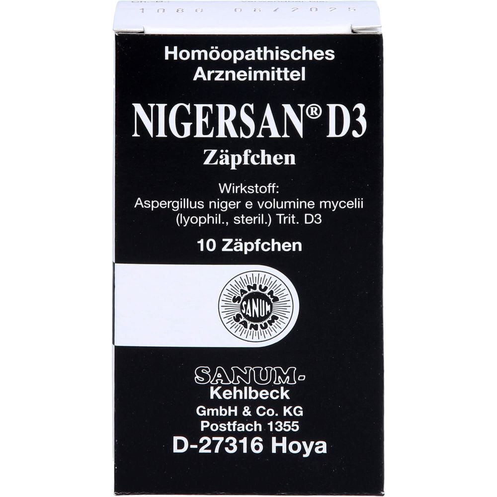 NIGERSAN D 3 Zäpfchen