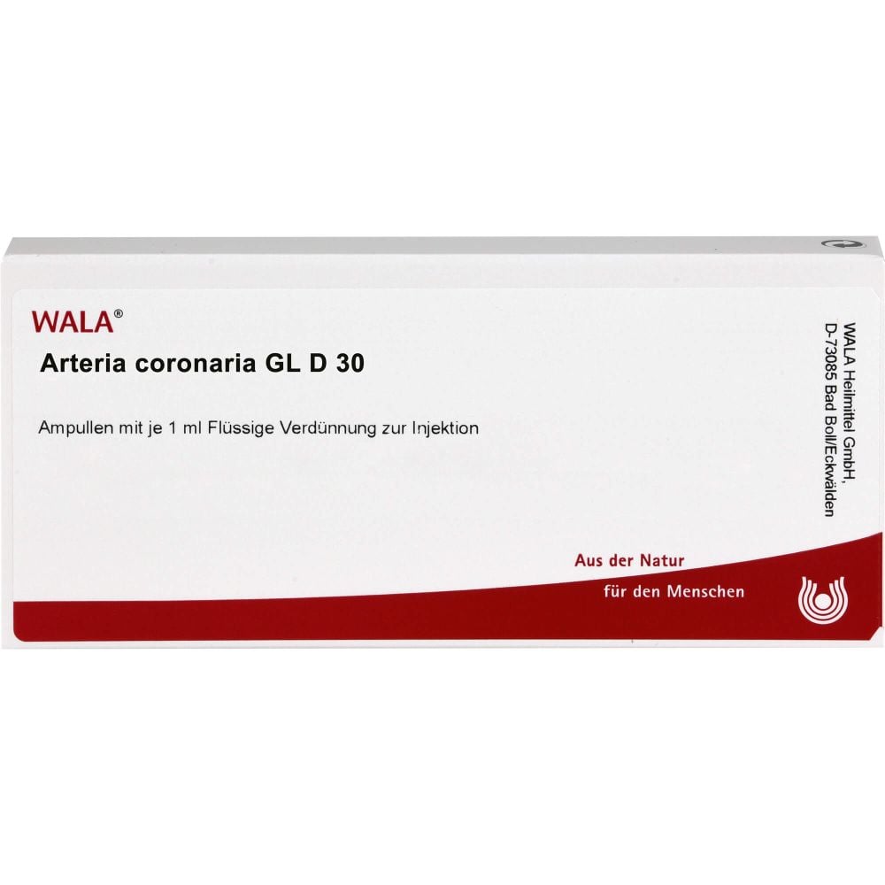 ARTERIA CORONARIA GL D 30 Ampullen